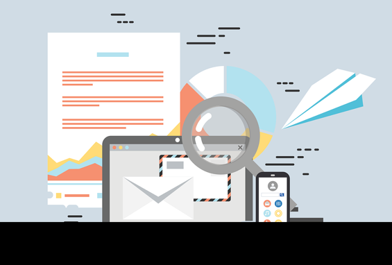 An illustration on email marketing